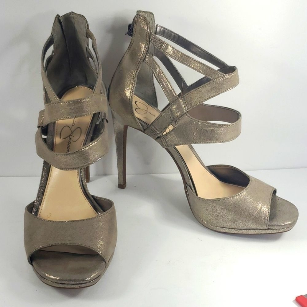 Jessica Simpson Mariani Platform Sandals‎ (S511)